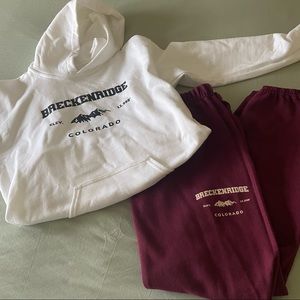 Breckenridge Colorado Sweatset